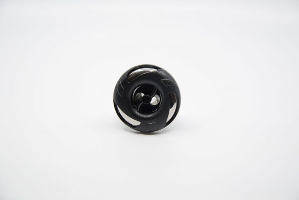 65 mm munstycke svart lock 2-puls stråle